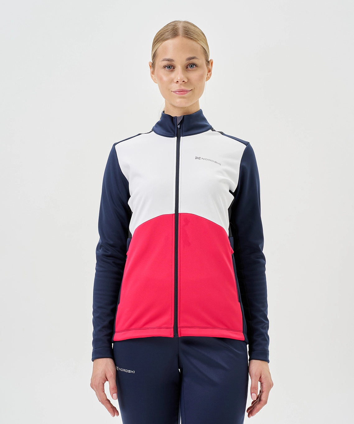 Тренировочная куртка Nordski Advance Mint/Blueberry W