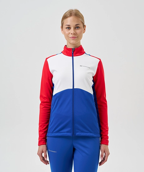 Тренировочная куртка Nordski Advance Mint/Blueberry W