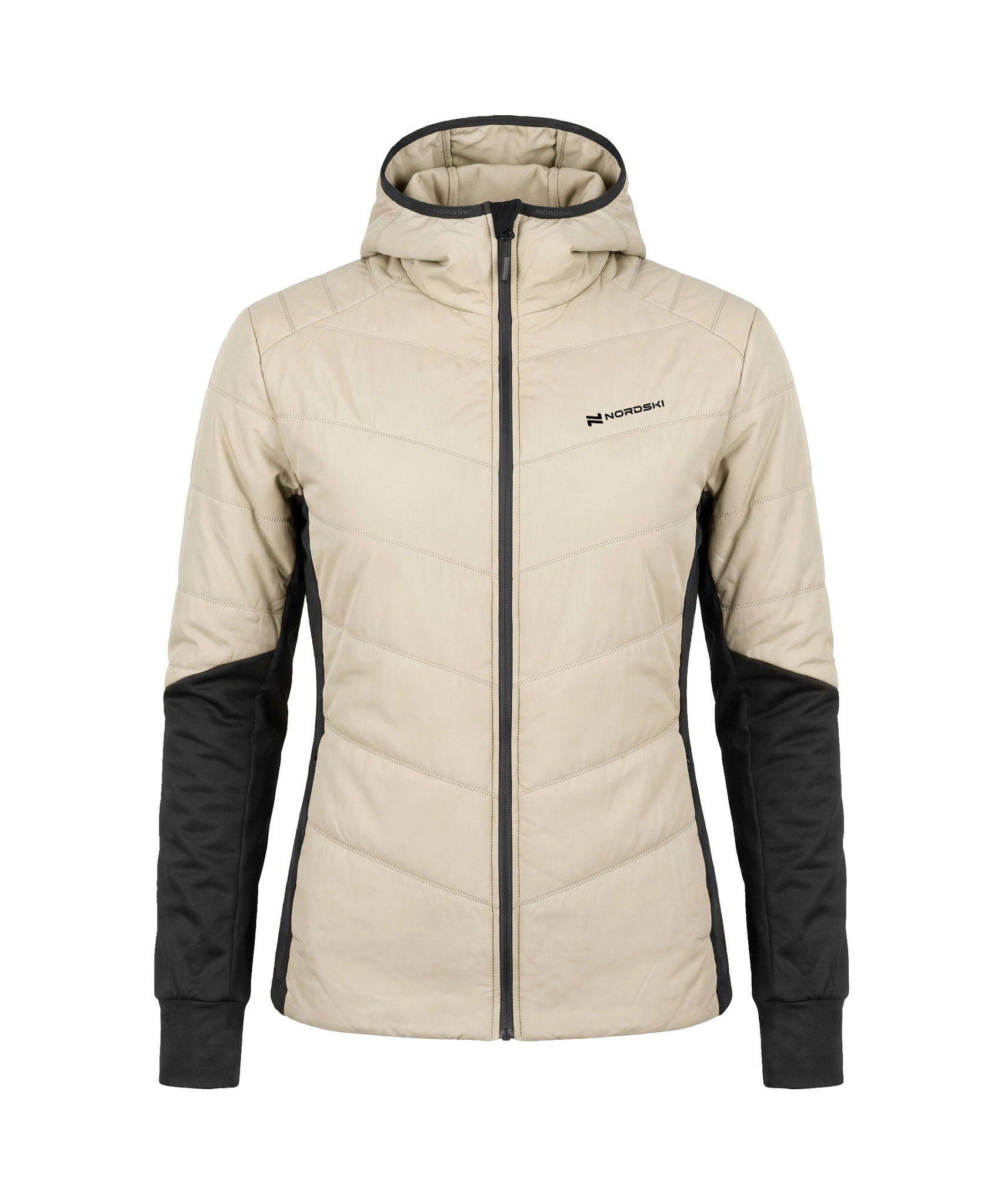 Куртка Nordski Hybrid Hood 2.0 Beige/Black W