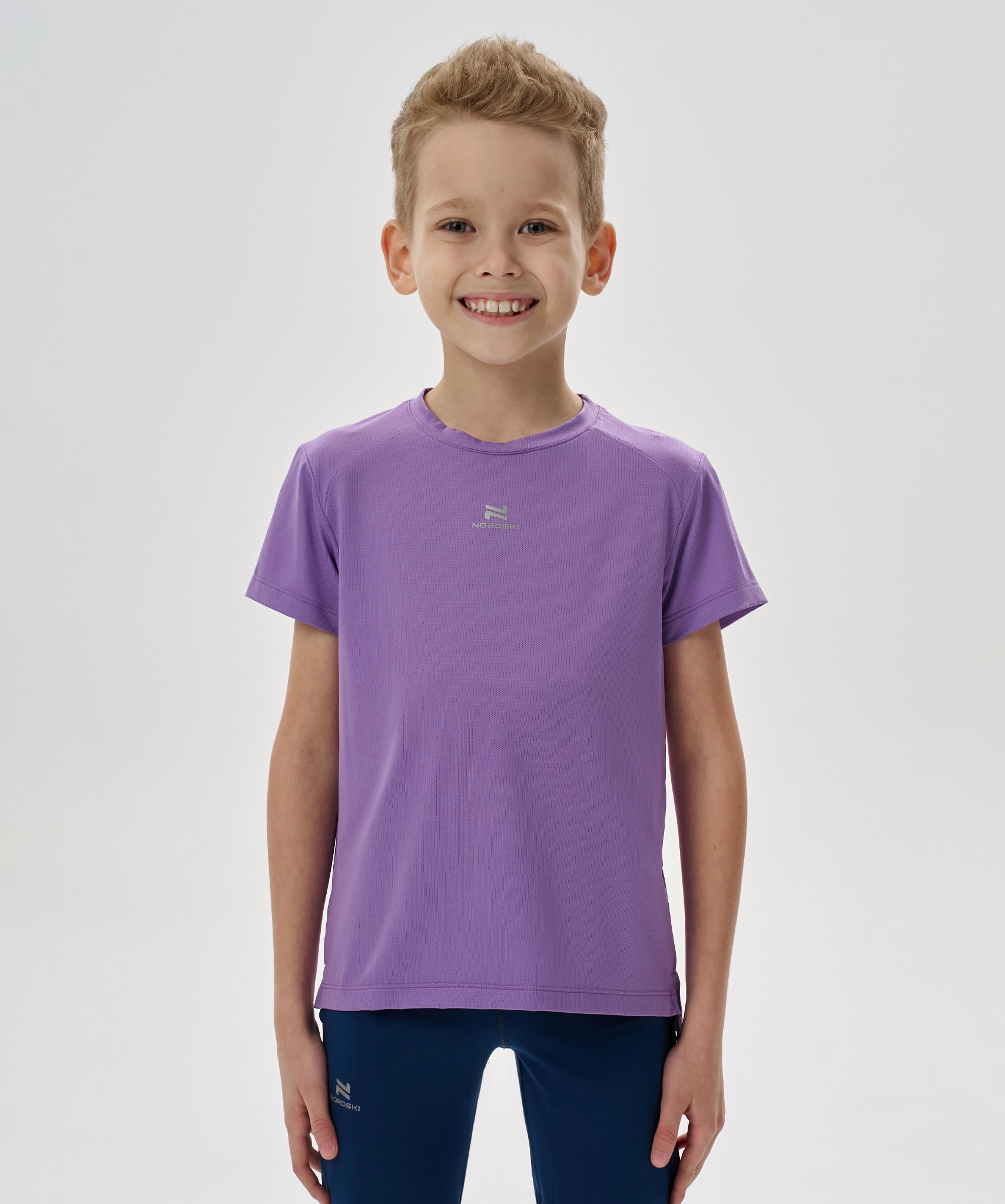 Футболка Nordski Jr. Run 2.0 Purple