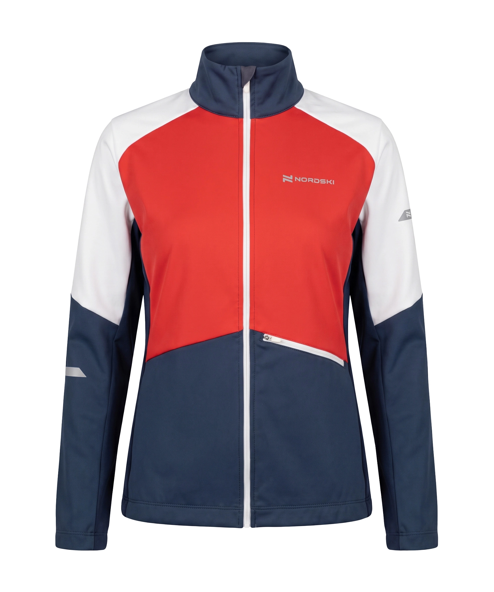 Тренировочная куртка Nordski Pro 2.0 White/Pearl Blue W