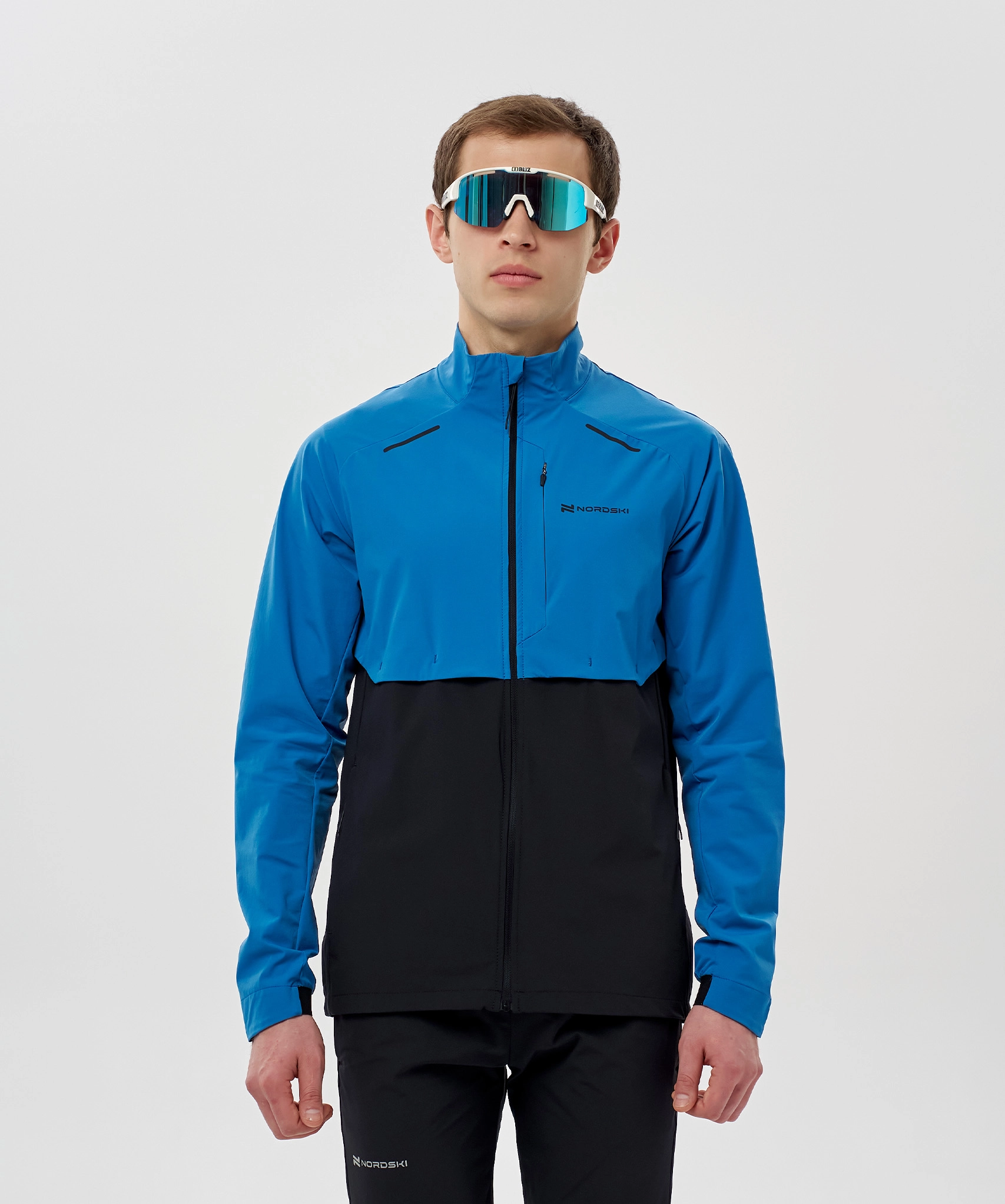 Ветровка Nordski Pro Energy Running Grey/Black