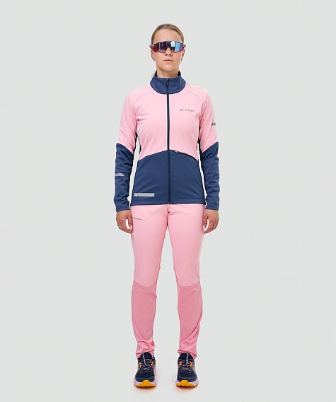 Тренировочная куртка Nordski Pro 2.0 Candy Pink/Blue W