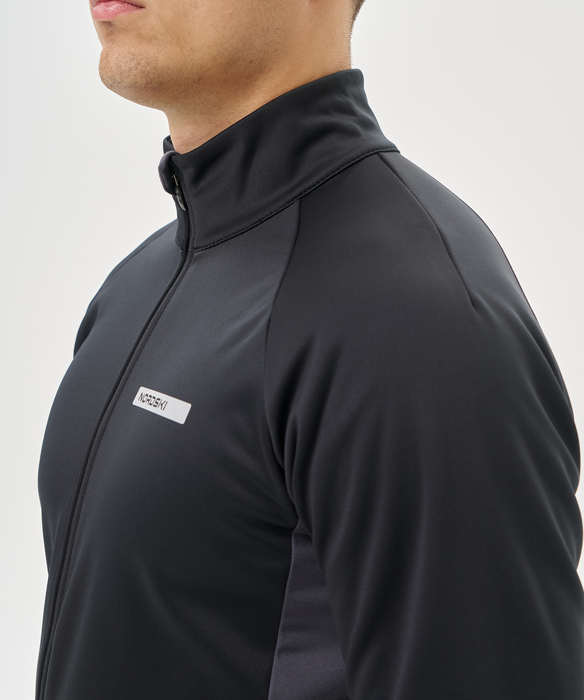 Тренировочная куртка Nordski Core Black/Grey