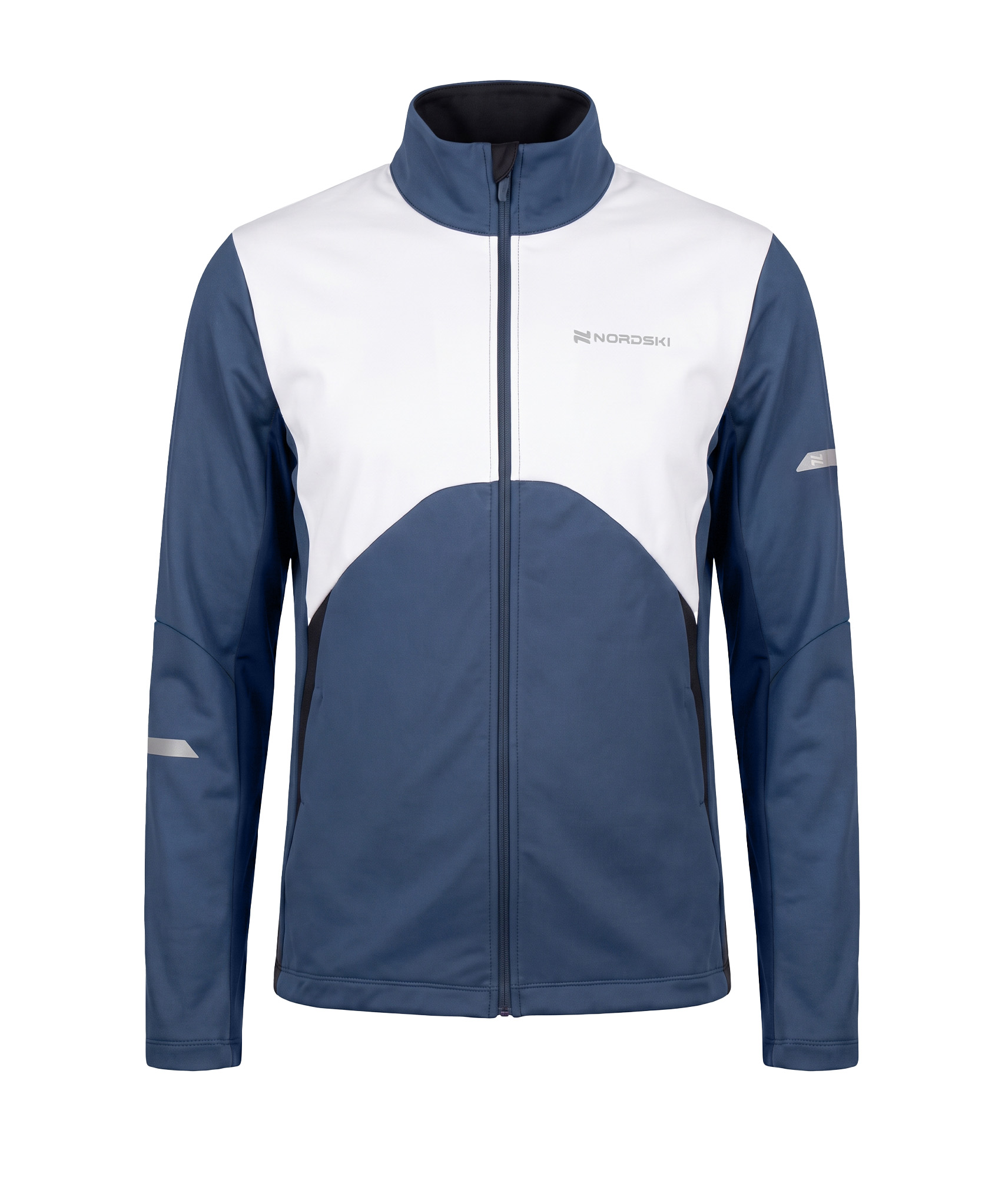 Тренировочная куртка Nordski Pro 2.0 White/Blue/Black