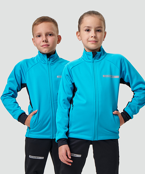 Тренировочная куртка Nordski Jr. Core Lime/Black