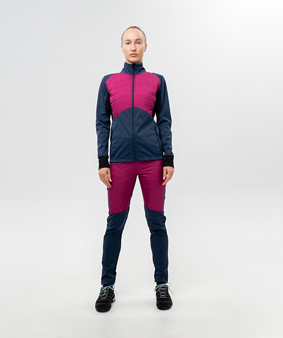 Куртка Nordski Hybrid Pro Blue/Fuchsia W