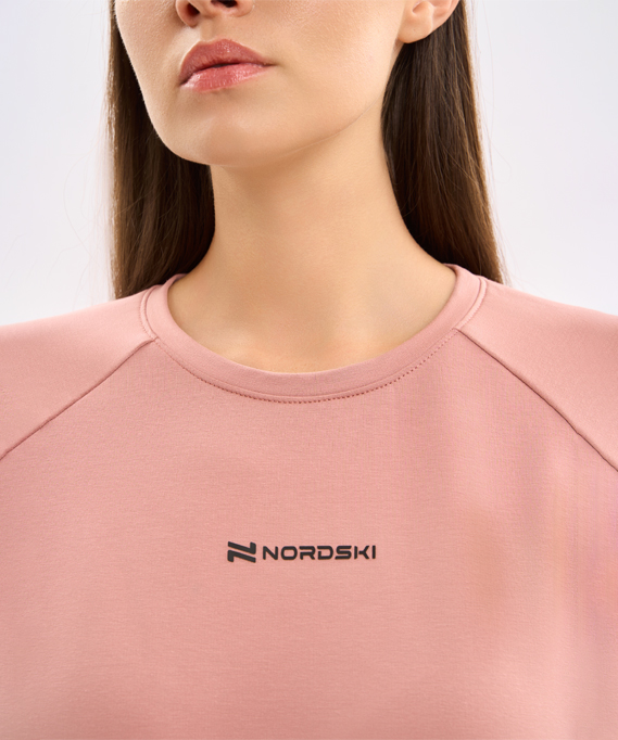 Свитшот Nordski Simple Tea Rose W