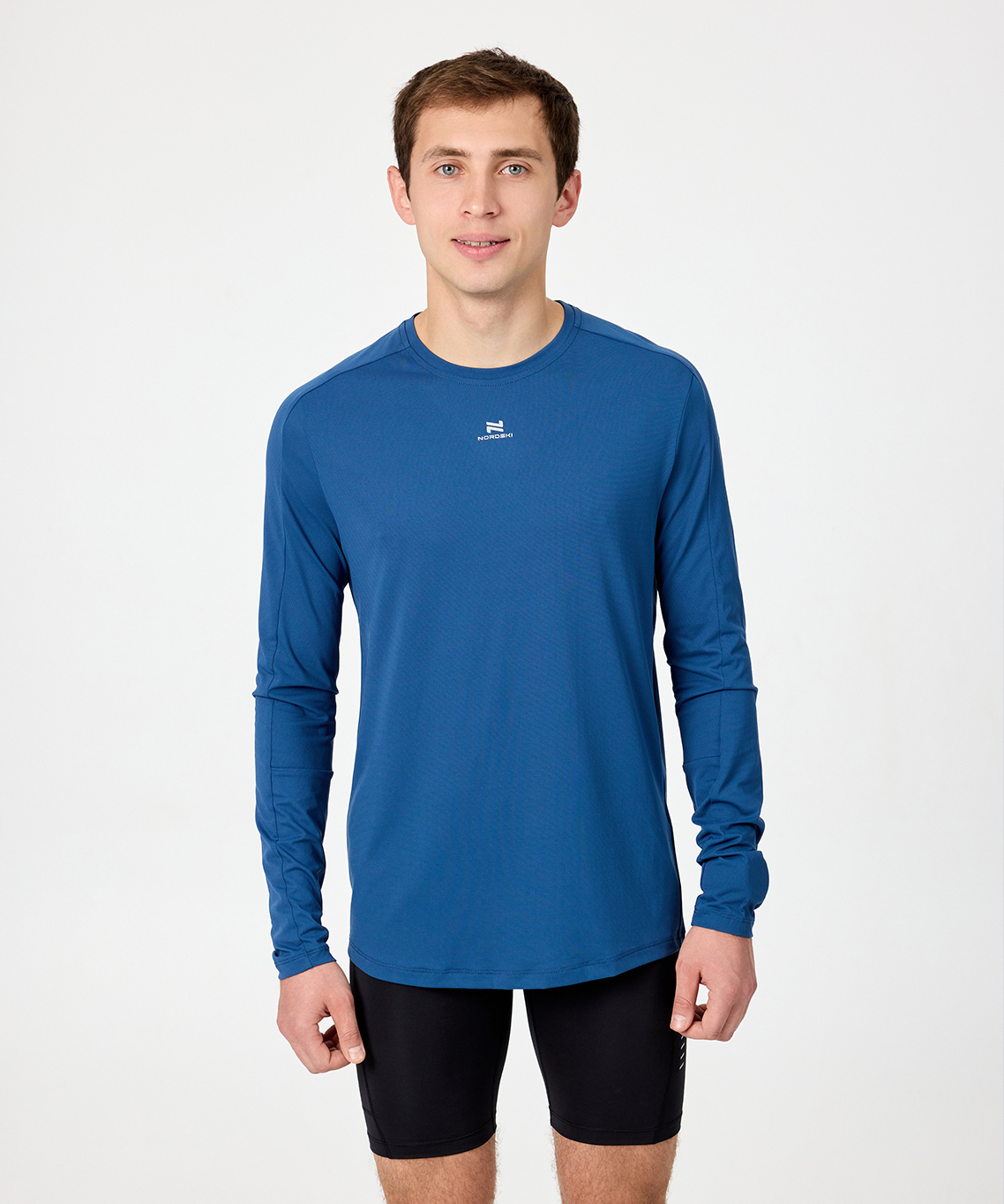Футболка Nordski Upcast Indigo с длинным рукавом