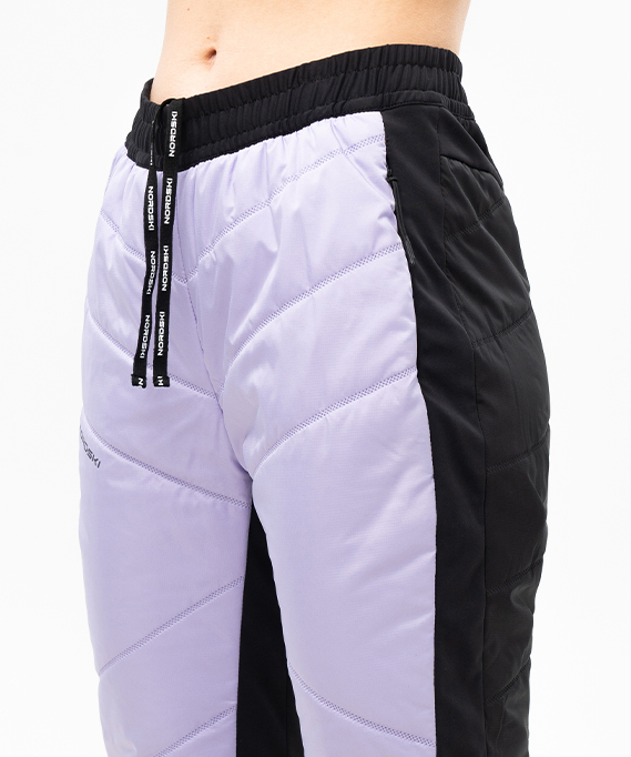 Брюки Nordski Hybrid Warm 2.0 Black/Lavender W