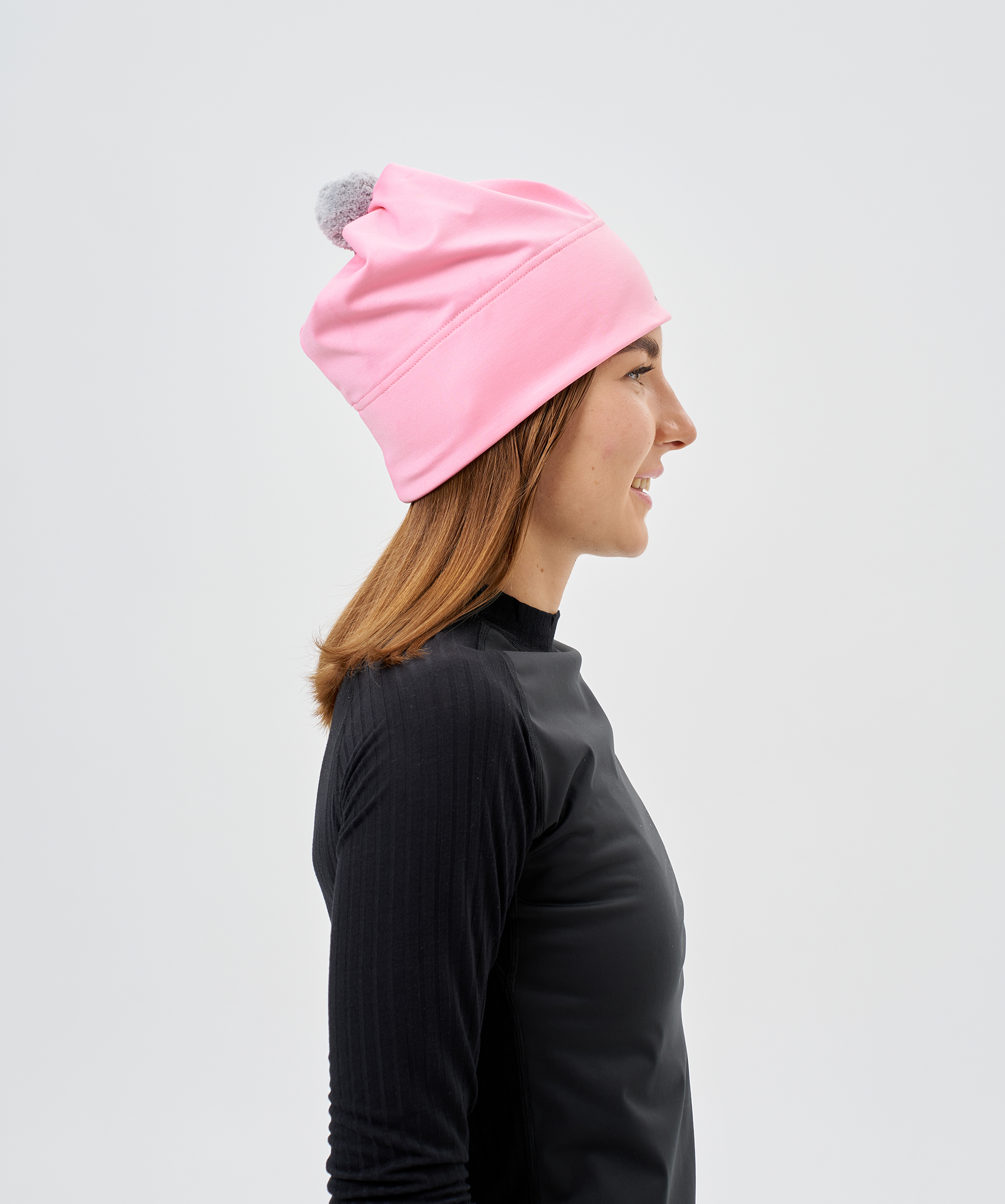 Тренировочная шапка Nordski Train Candy Pink