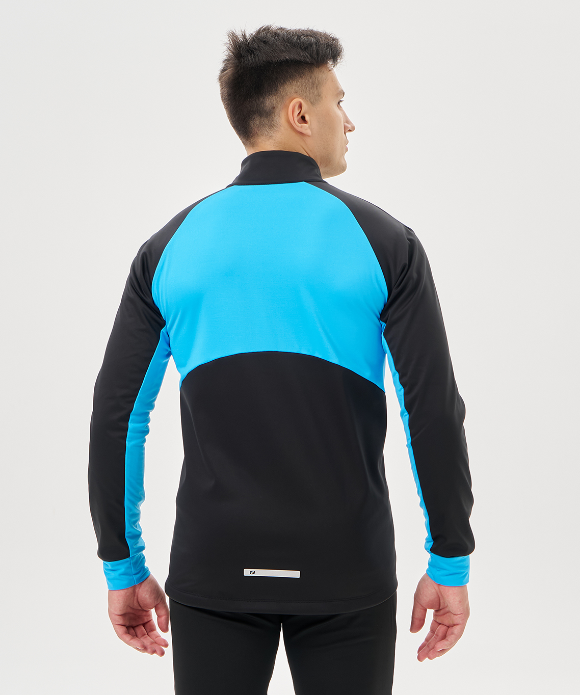 Тренировочная куртка Nordski Core Black/Light Blue