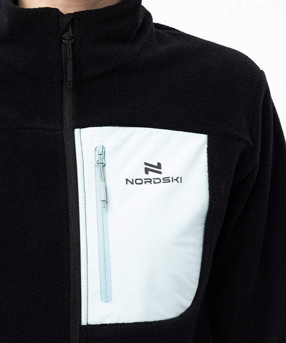 Толстовка Nordski Heat Black/Aqua W