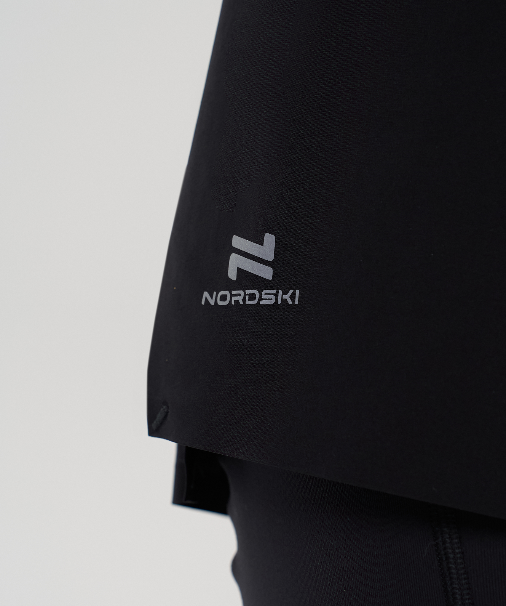 Шорты 2 в 1 Nordski Trail Black W