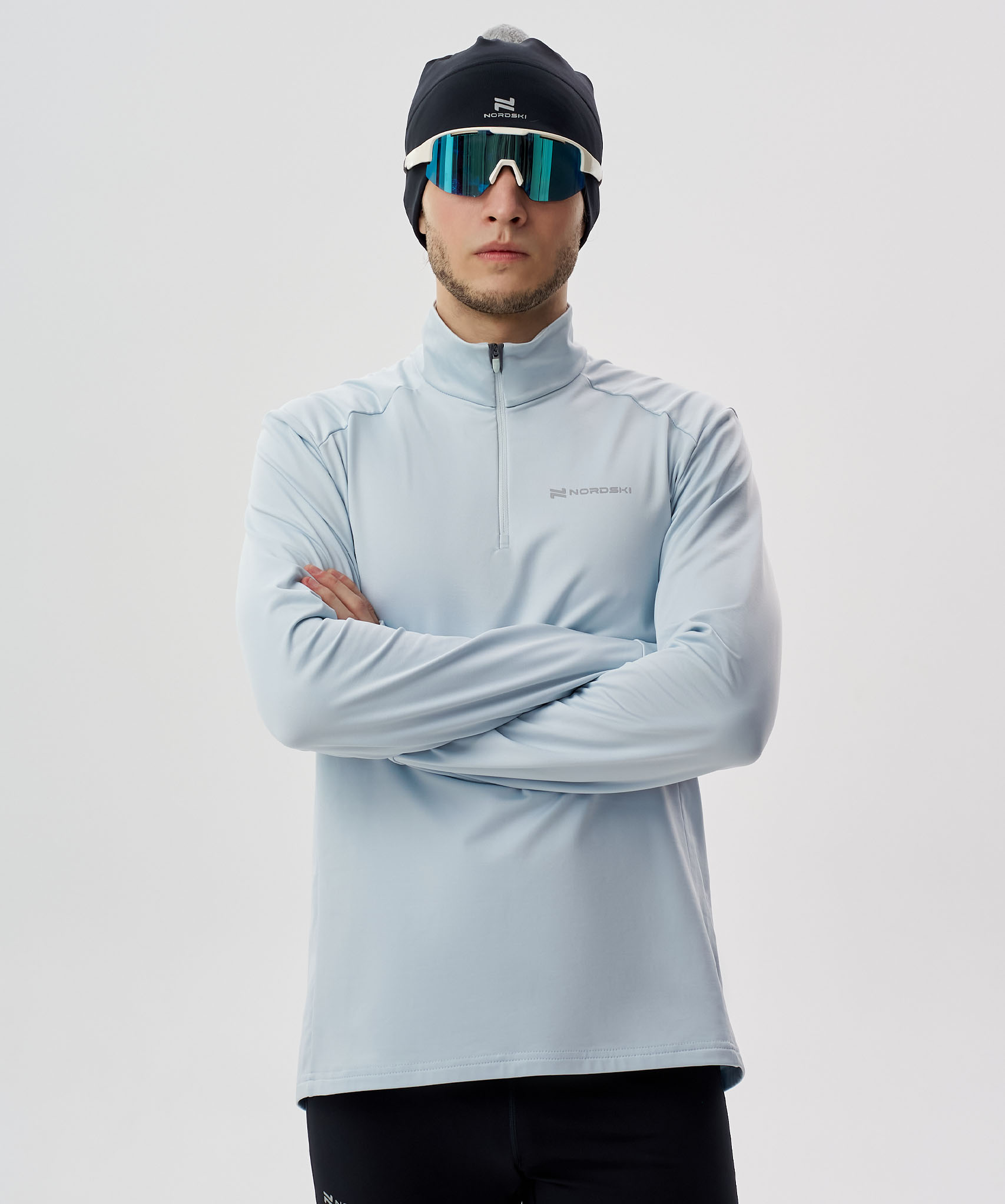 Лонгслив Nordski Warm 2.0 Pearl Blue