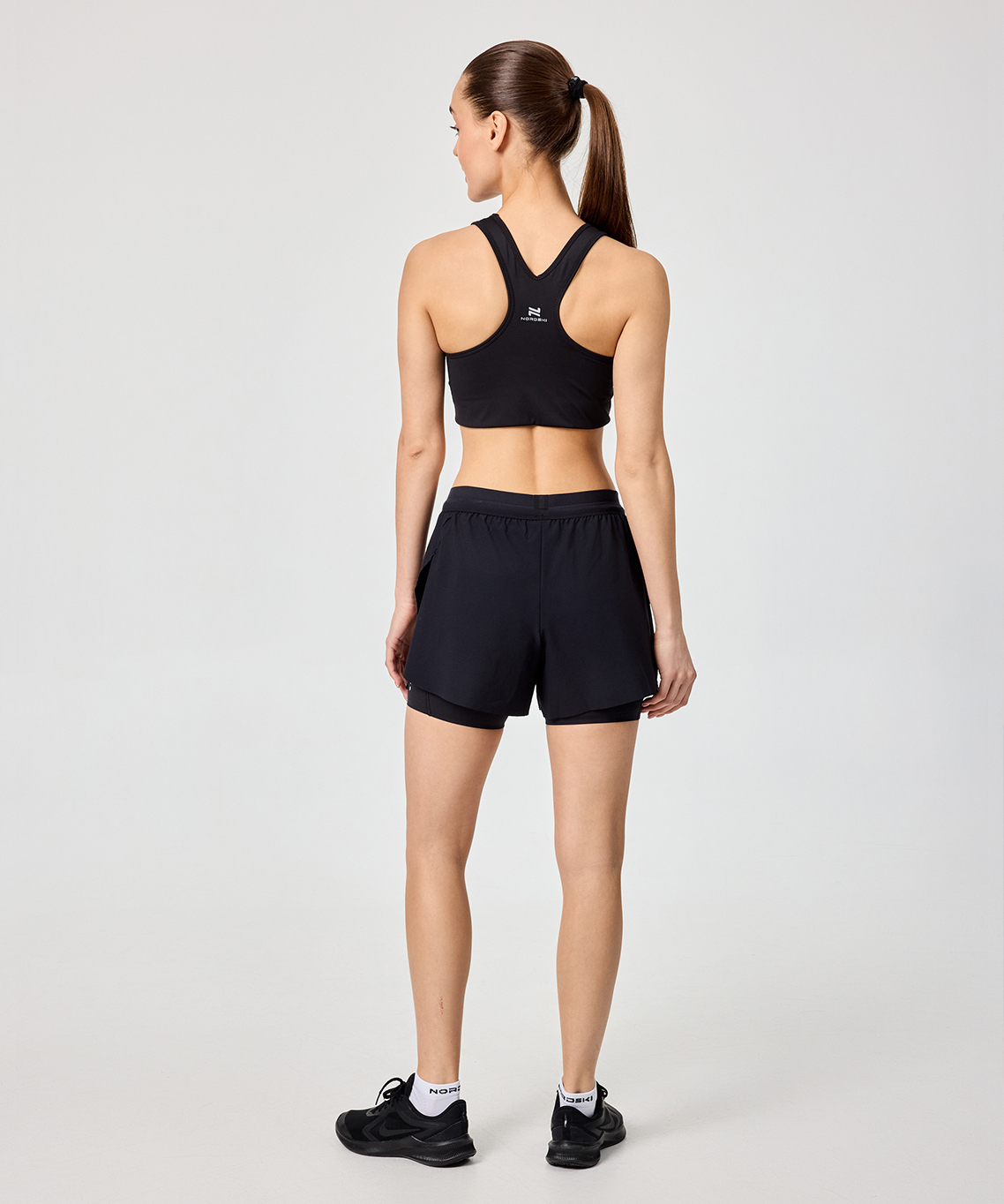 Шорты с лосинами Nordski Stayer Black W