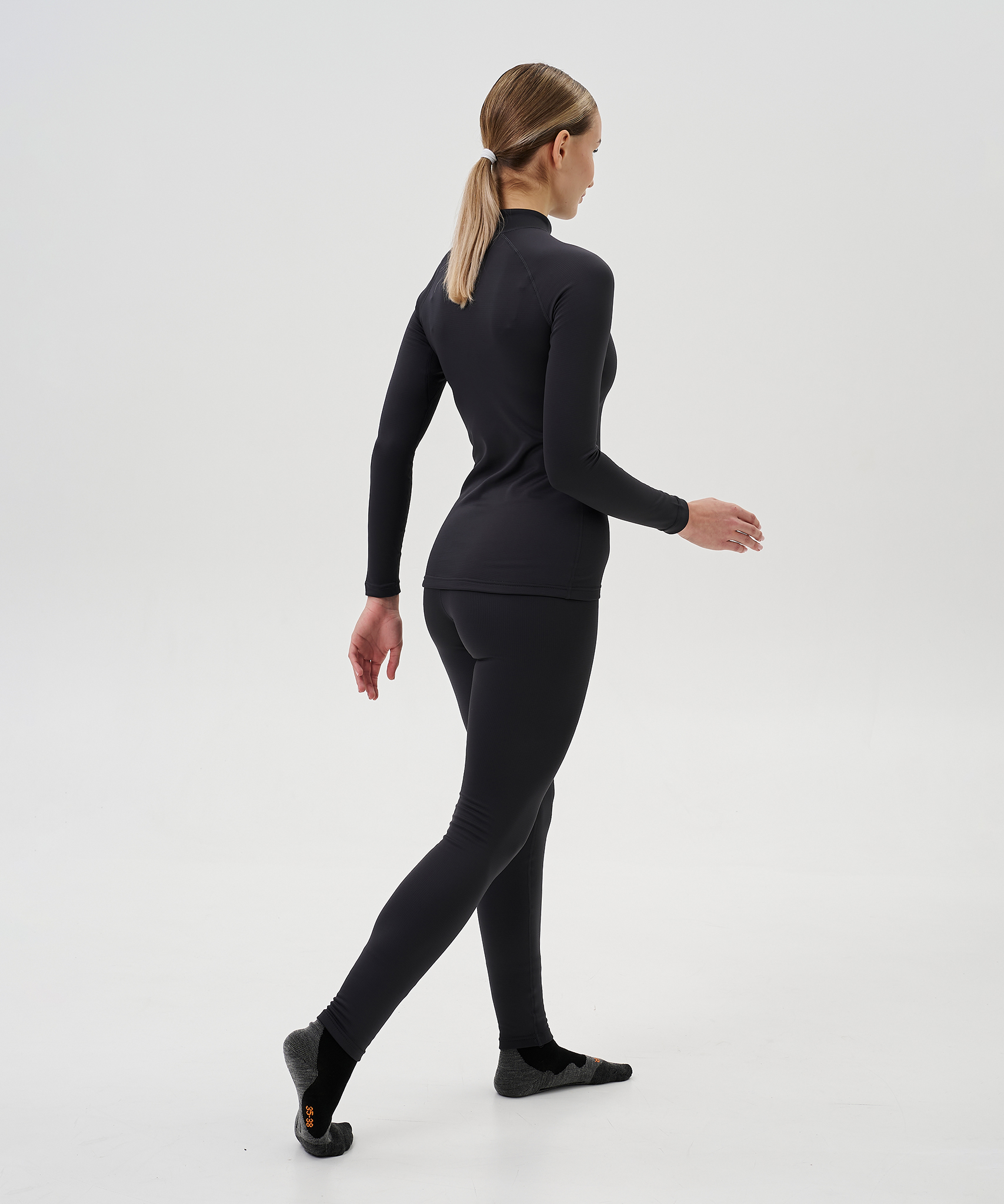 Рубашка Nordski Intense Half Zip Grey W