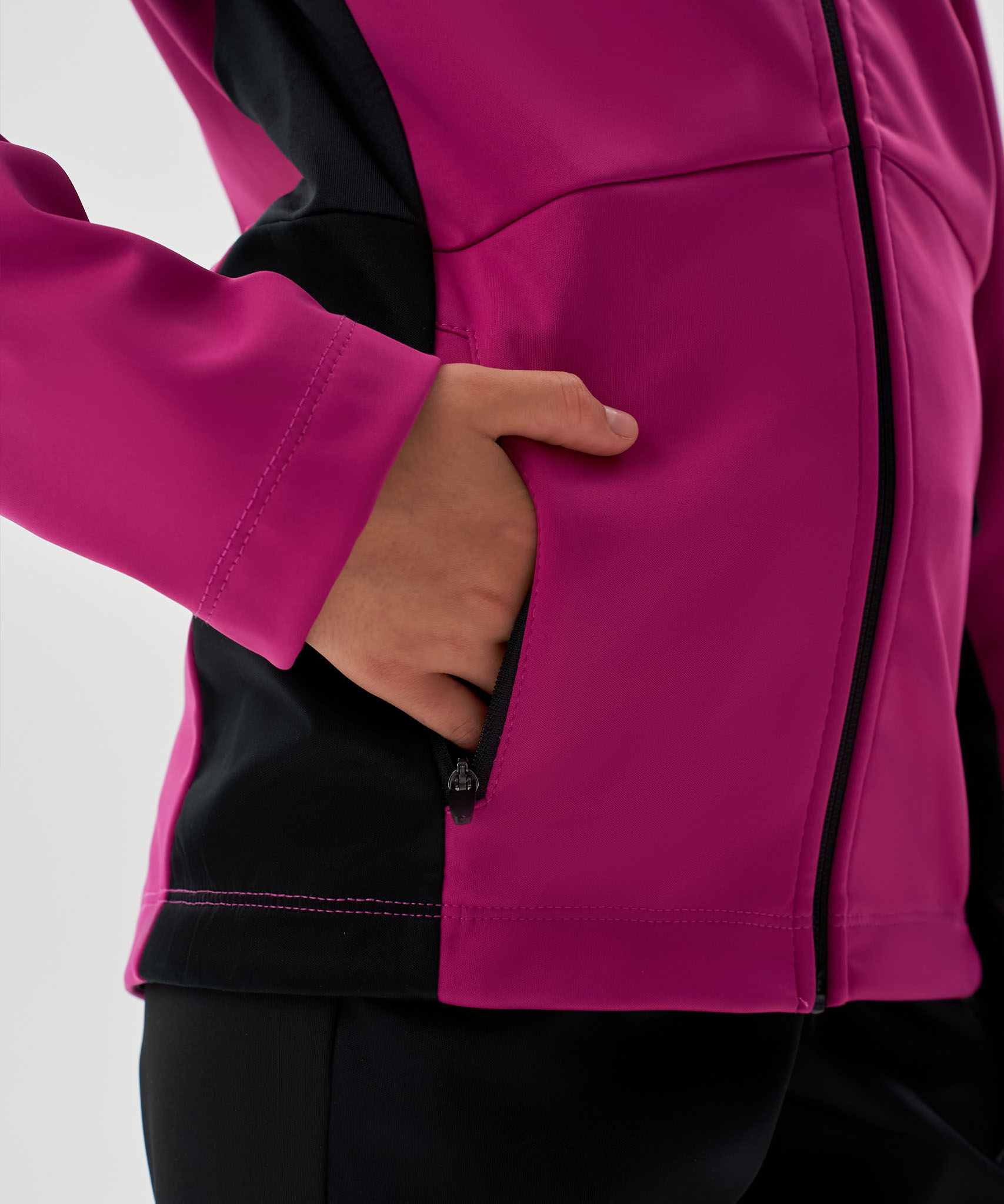 Тренировочная куртка Nordski Jr. Advance Fuchsia/Black