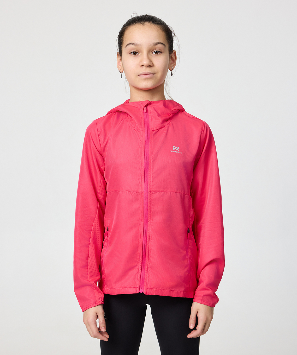 Ветровка Nordski Jr. Run Pink