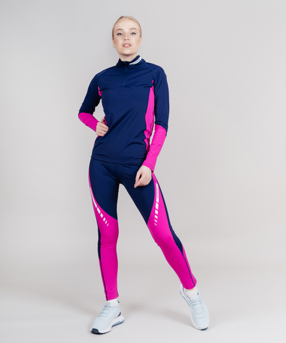 Гоночный костюм Nordski Base Dark Blue/Pink