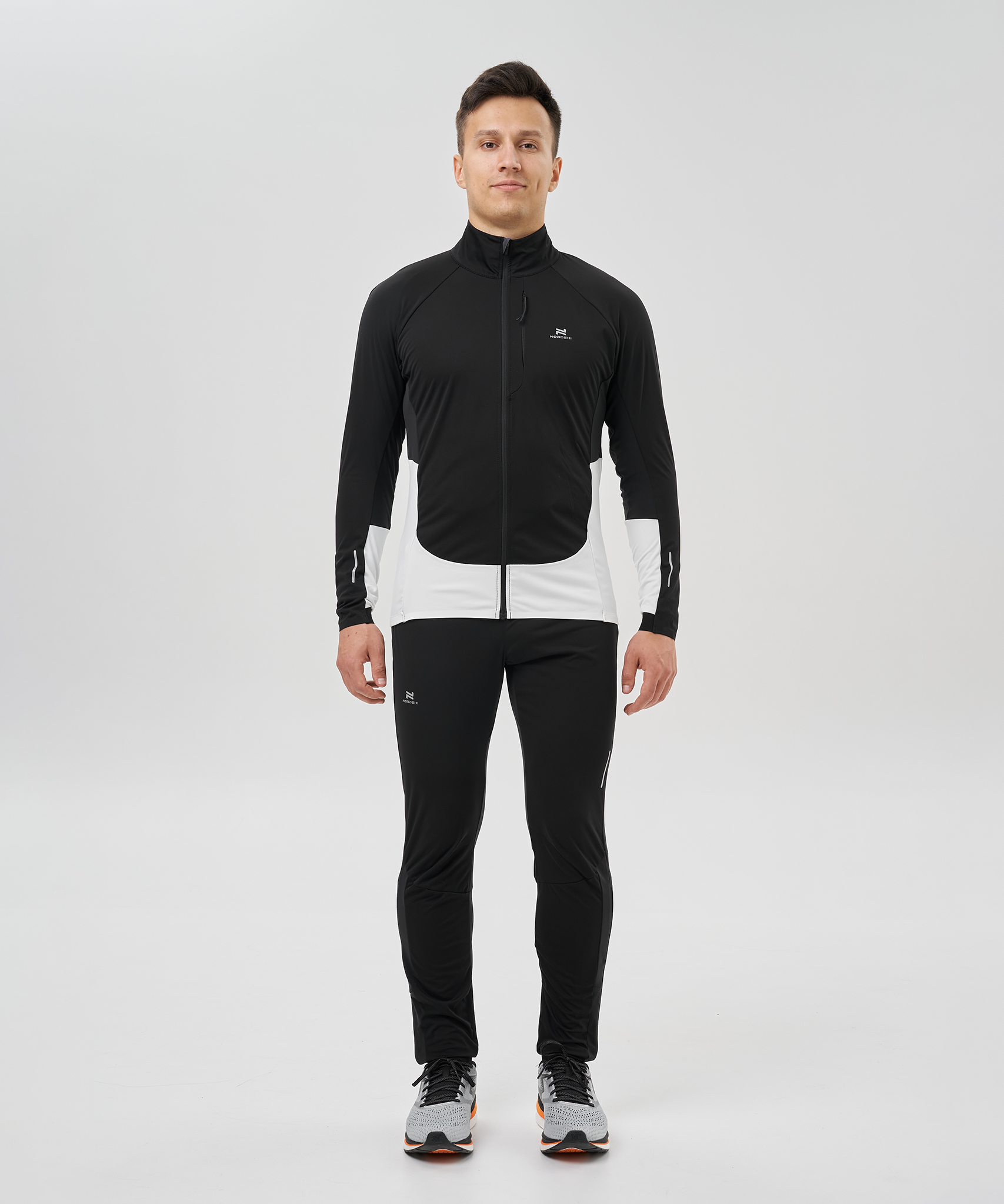 Тренировочная куртка Nordski Race Black/White