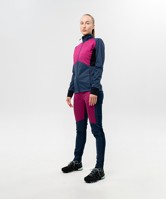 Куртка Nordski Hybrid Pro Blue/Fuchsia W